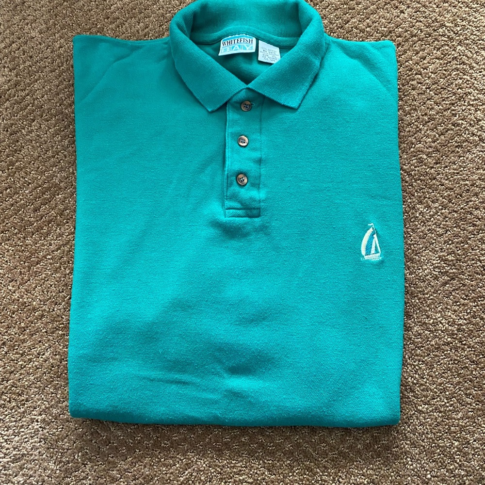 Retro Whitefish Bay Mens Polo in Great Condition!!